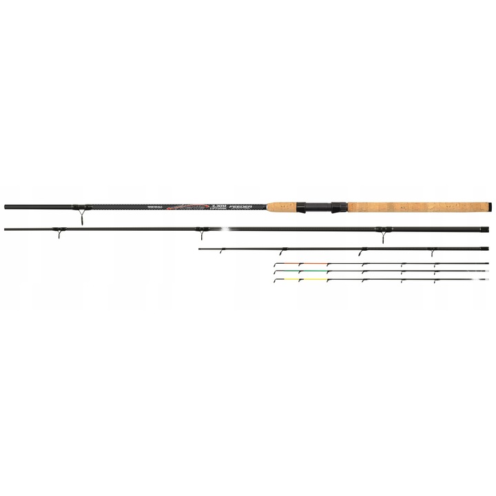 Mistrall Atlantis Feeder horgászbot, 3,30m, 120g, 3+3 szett, 118cm