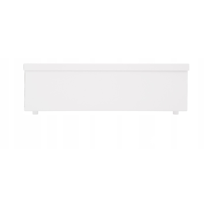 ABOX-F ház, ATTE, 300x320x90mm, fém, fehér, hely 18Ah akkumulátornak