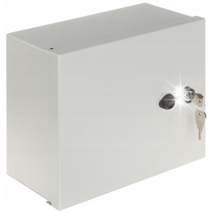 Unko vízálló szekrény 250x310x145mm, PA11 alumínium, világosszürke, IP66