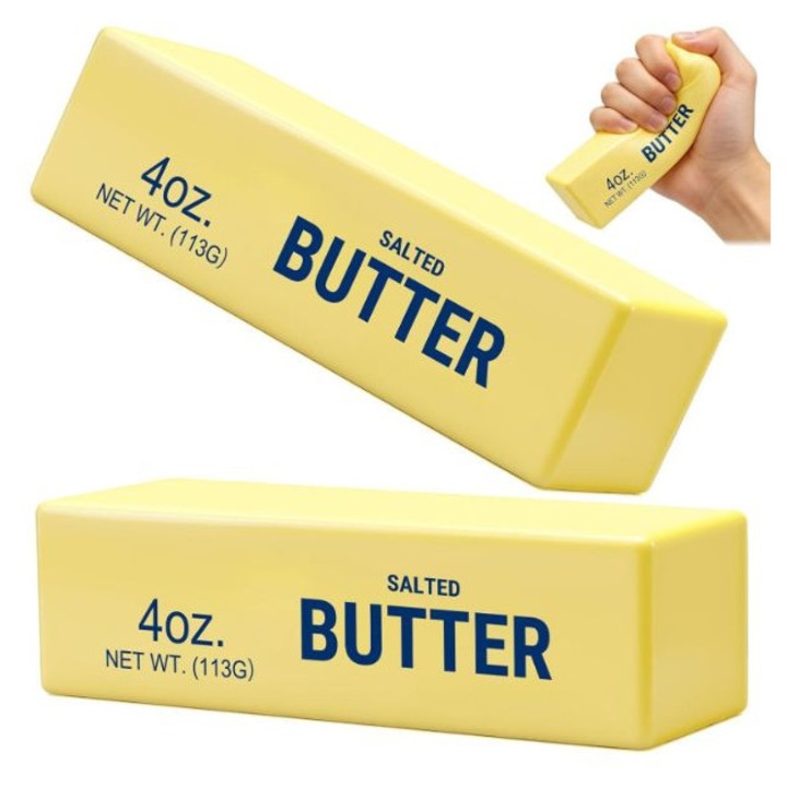 Антистрес играчка Butter Squishy, SHOP LIKE A PRO, 13 см, ефект бавно издигане, силикон