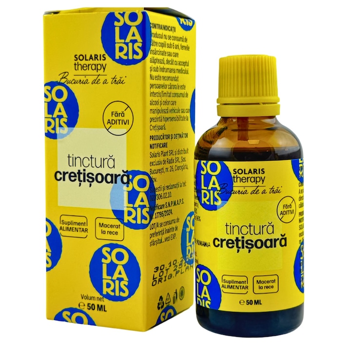 Tinctura Cretisoara 50ml Solaris