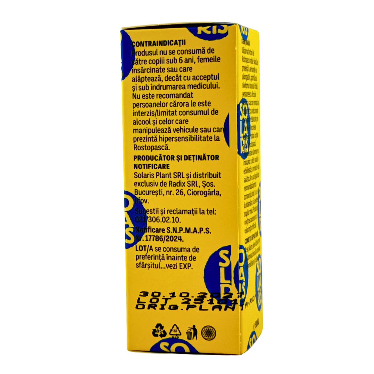 Capsule Rostopasca Tinctura Rostopasca 50ml Solaris - eMAG.ro