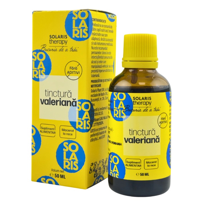 Tinctura Valeriana 50ml Solaris