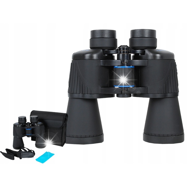 Бинокъл Voyager II 12x50, Delta Optical, 50мм, водоустойчив, пълен комплект
