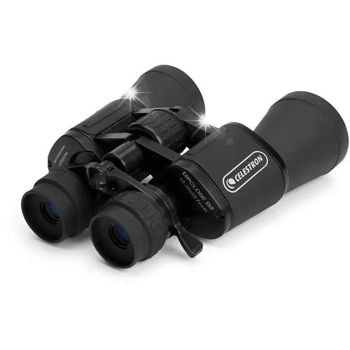 Монокъл Celestron UpClose G2 10-30x50, 50 мм, водоустойчив, комплект с калъф, каишка, кърпа