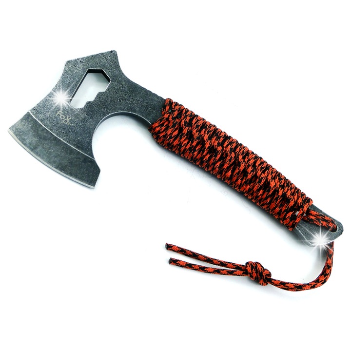 Топор MFH Tomahawk, неръждаема стомана, 63мм, 205мм, металик сив