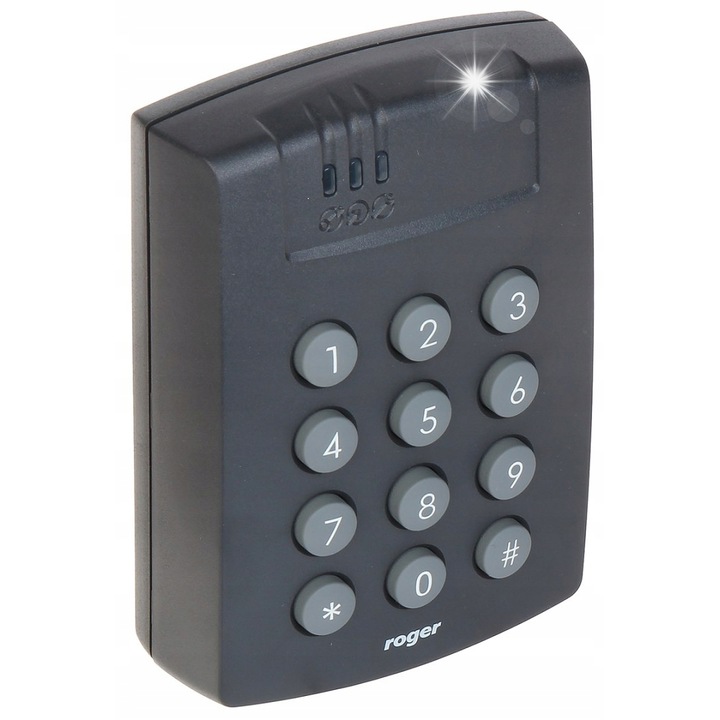 Четец на карти с клавиатура ROGER PRT64LT, 125 kHz, IP67, 115x80x35mm
