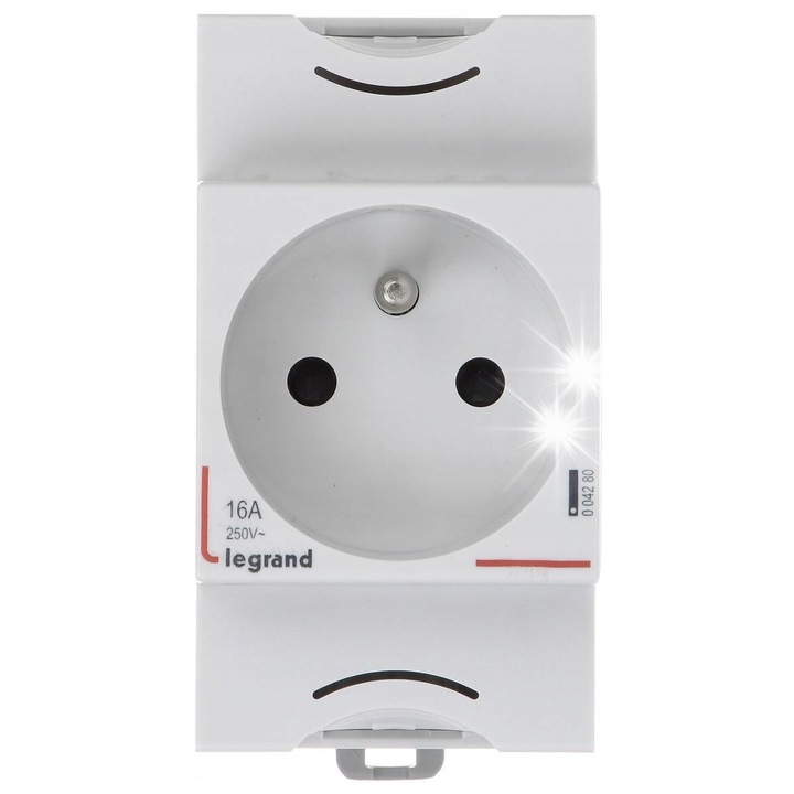 Prize unipolare LEGRAND LE-004280, 230V, 16A, cu protectie, 17.5x90x65mm