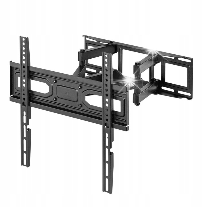 Savio TV tartó, állítható, 32-70 hüvelyk, fekete, 40 kg teherbírás, VESA kompatibilitás 100x100 - 400x400