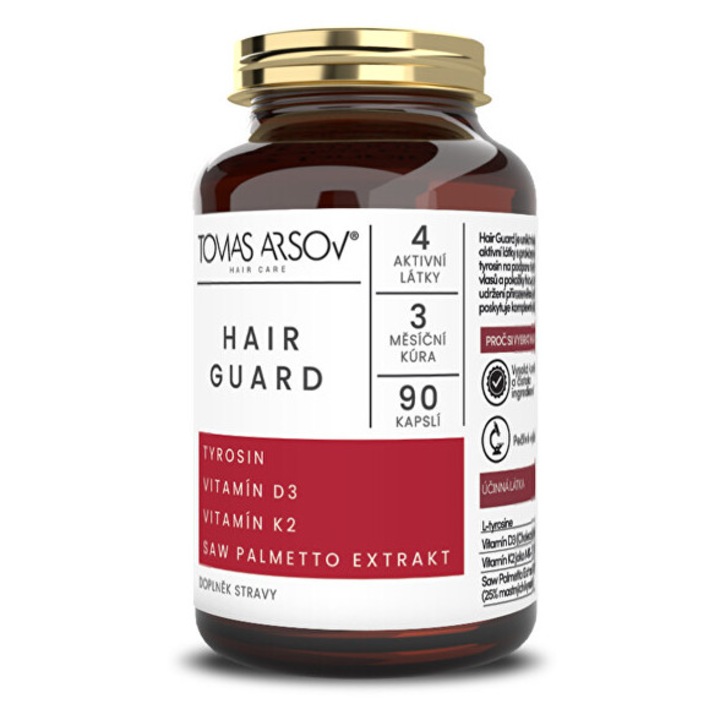 Tratament de păr unisex, Tomas Arsov, Hair Guard, 30 capsule