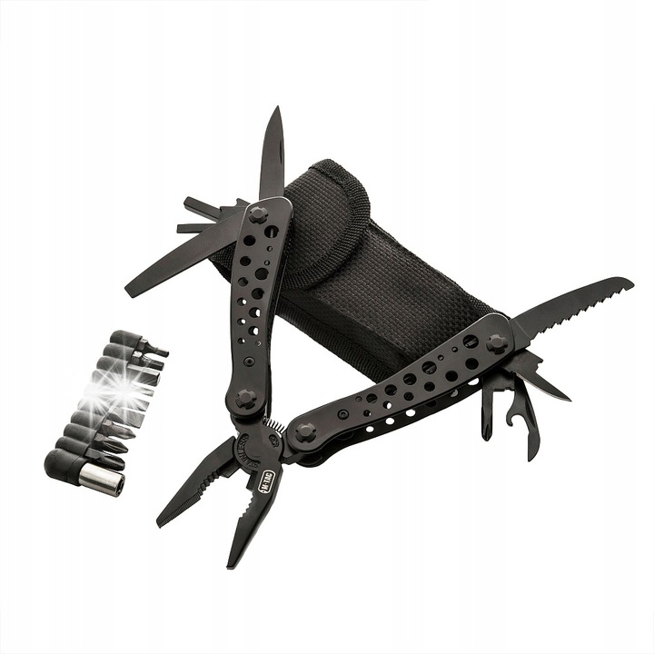 Multitool M-Tac, 10,5cm, 9 unelte, nylon, 62,4g