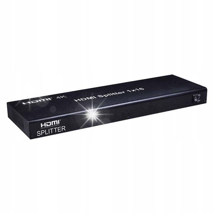 Разклонител HDMI 1x16 Spacetronik, 4K, 600MHz, 10m, 20m