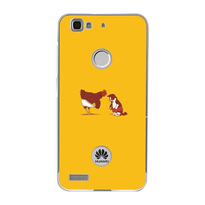 Защитен калъф Guardo Minimalist Chicken&cat Underwear Yellow за HUAWEI Ascend Nova