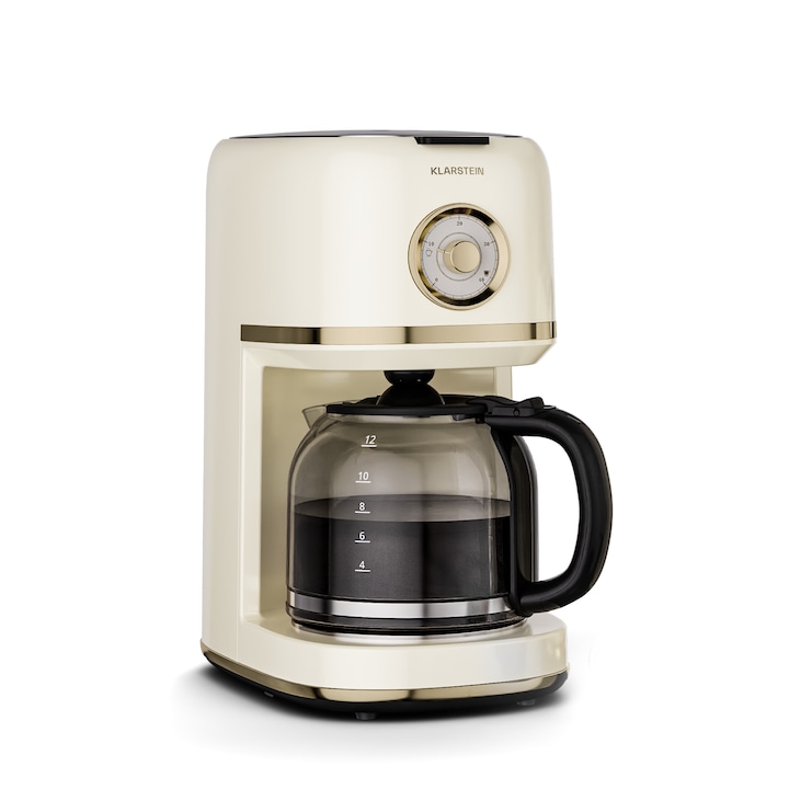 Aparat de cafea cu filtru Klarstein Victoria, 1, 5 litri, 12 cesti, functie de mentinere a temperaturii, dimensiuni 18x28, 5x33, 1cm
