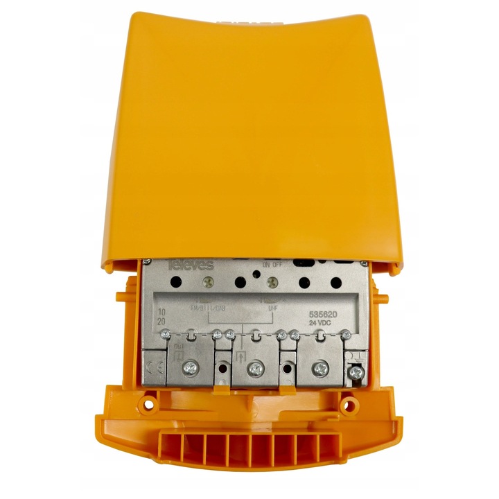 Amplificator TV Televes 535620 multiband portocaliu 24V