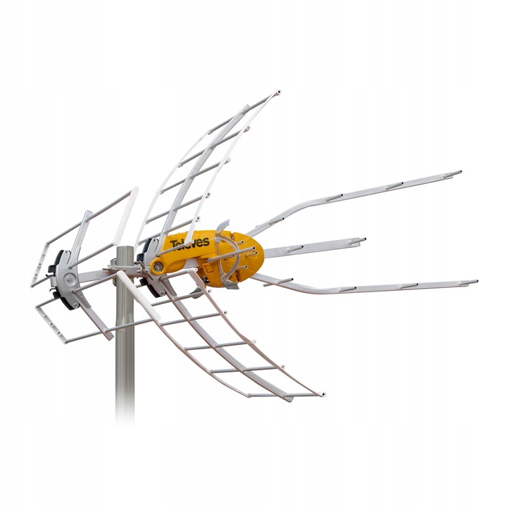 TV антена DVB-T2 Televes Ellipse MiX Combo UHF VHF, 38dB, пълен комплект, 20-50мм