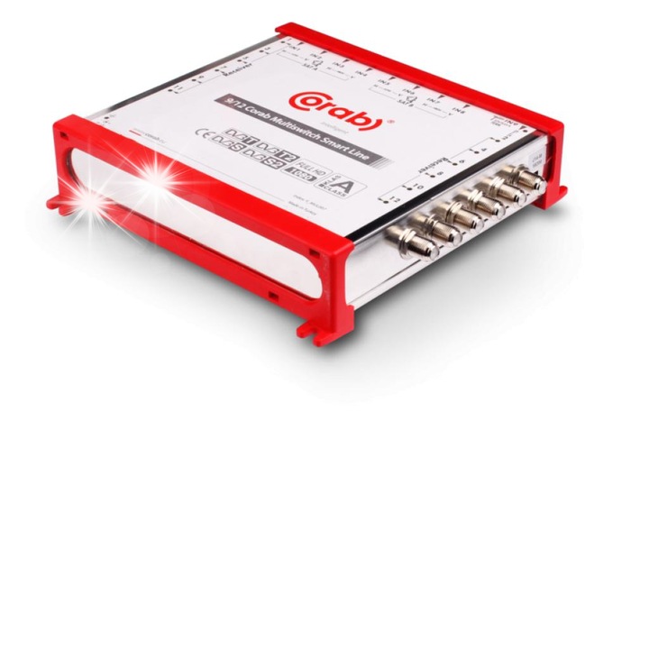 Multiswitch 9/12 Corab, activ, compact, 55x260x245mm