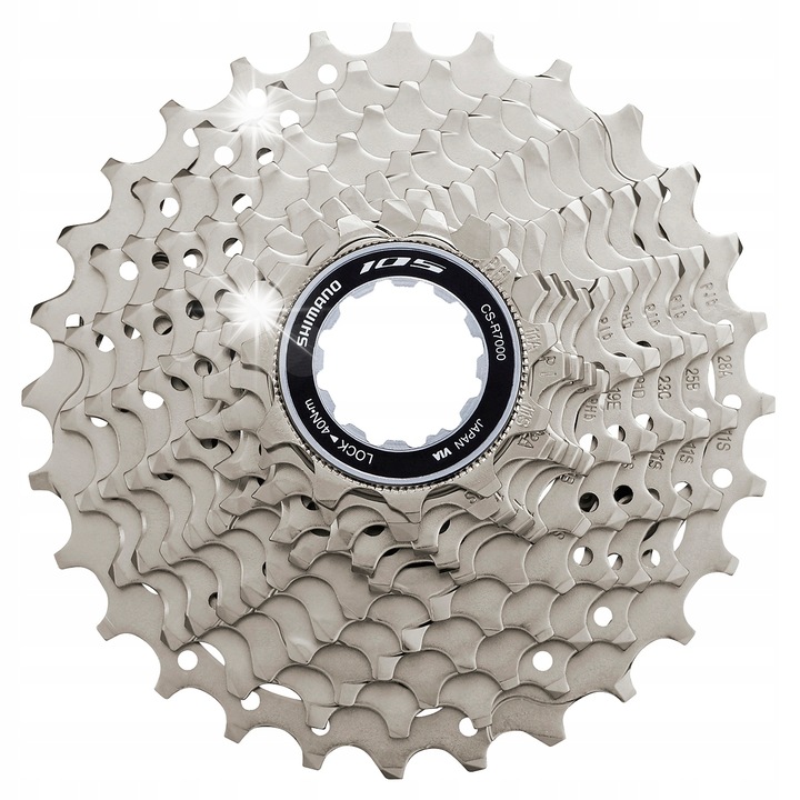 Shimano 105 CS-R7000 11 sebességes kazetta, 11-32T, alumínium, acél, 320g