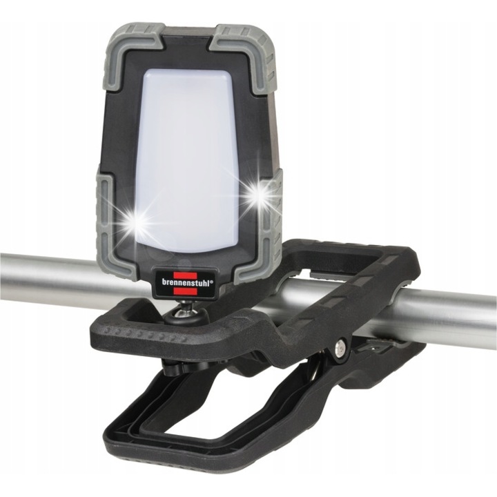 Lampa de lucru LED CL 1050 MA, Brennenstuhl, 950 lm, IP65, acumulator 3.7V, culoare neagra