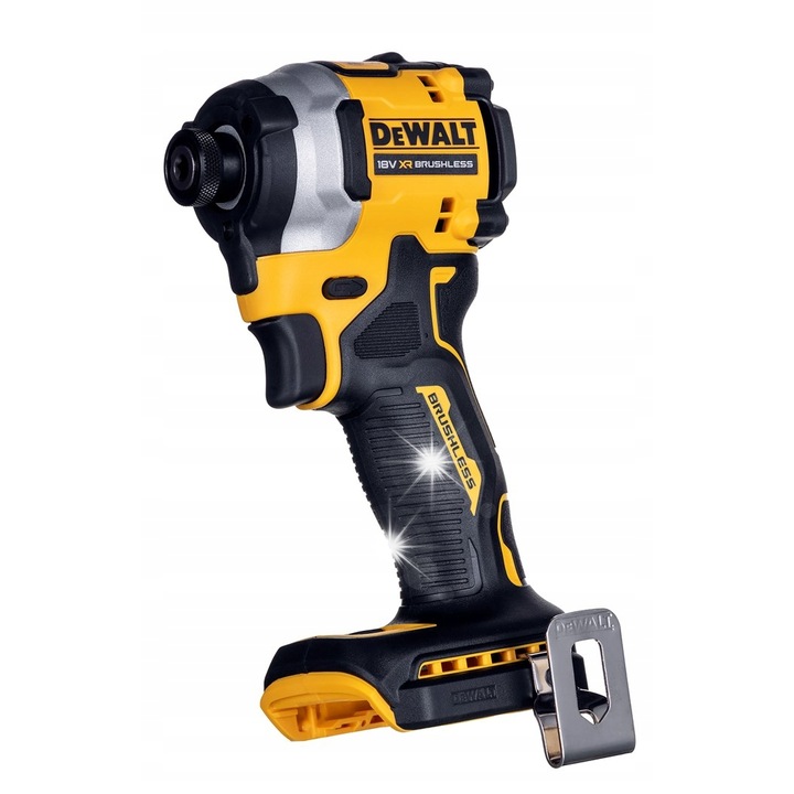 Surubelnita cu impact DeWalt DCF850N 18V, 208Nm, 1/4", neagra, 100,5x120x215mm