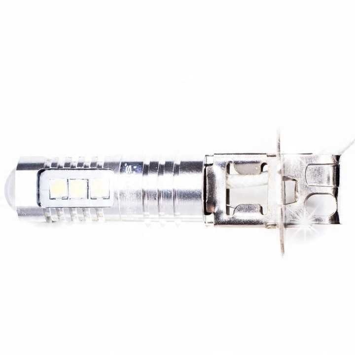 Bec LED H3 6000K, 12/24V, 14 dióda SMD, szett