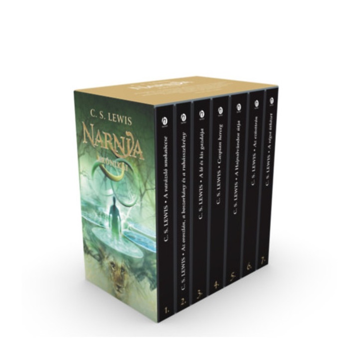 Narnia krónikái - díszdobozos kiadás - C. S. Lewis