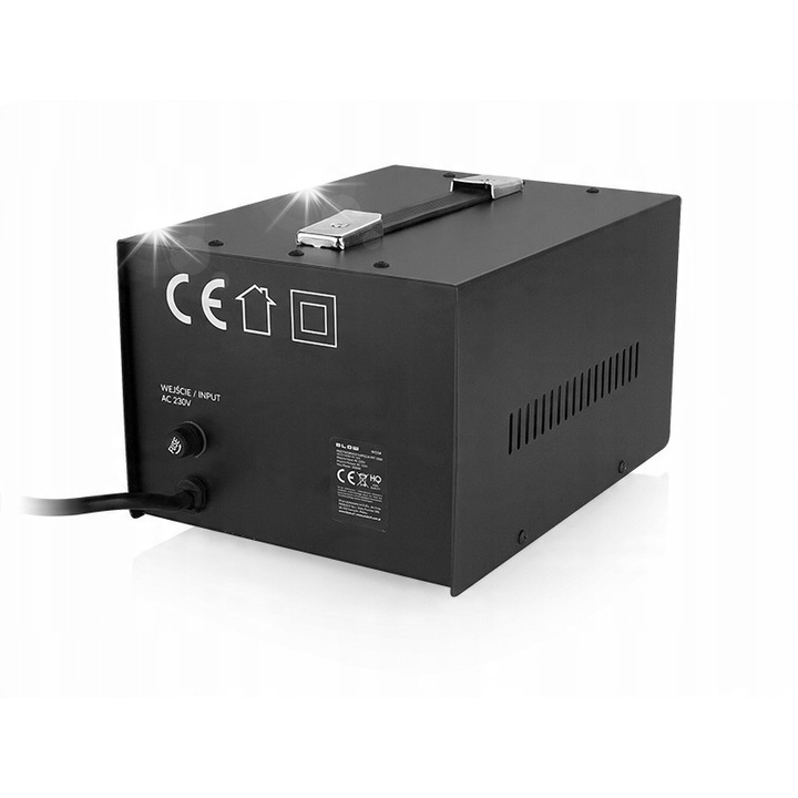 Преобразувател на напрежение BLOW PRT-1000W, 1000W, 2 изхода 110V-230V, 185x225x160mm