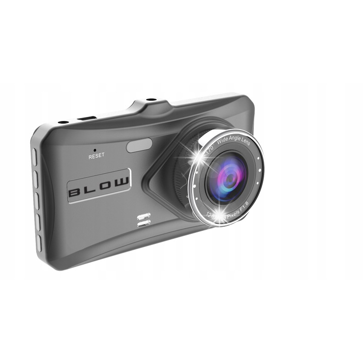Rejestrator auto BLOW F800, dual, camera spate, 170°, 4" IPS, set complet