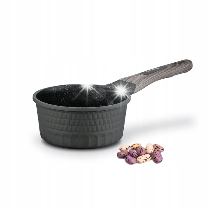 Rondel Starke Pro Embossed 1,2 l, alumínium, tapadásmentes, szürke, 36x17cm