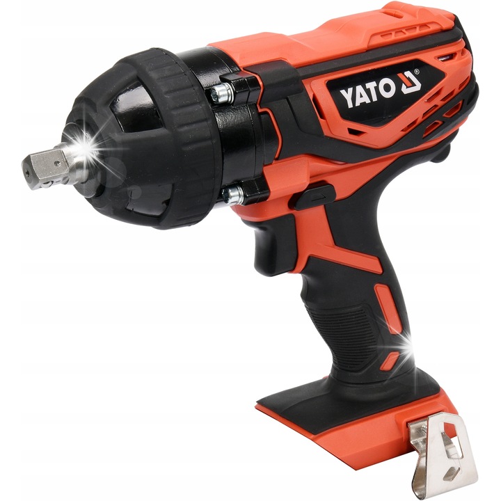 YATO 18V ütvecsavarozó 1/2" 300Nm, akkumulátor nélkül, fordulatszám 0-2200 ford/perc