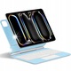 Etui magnetic 2in1 cu tastatura Bluetooth si touchpad pentru iPad Pro 13" 2024, albastru
