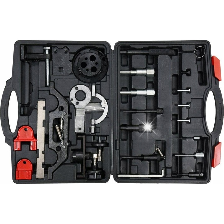 Set blocaje distributie 29 piese Yato, pentru motoare Opel, inclusa valiza