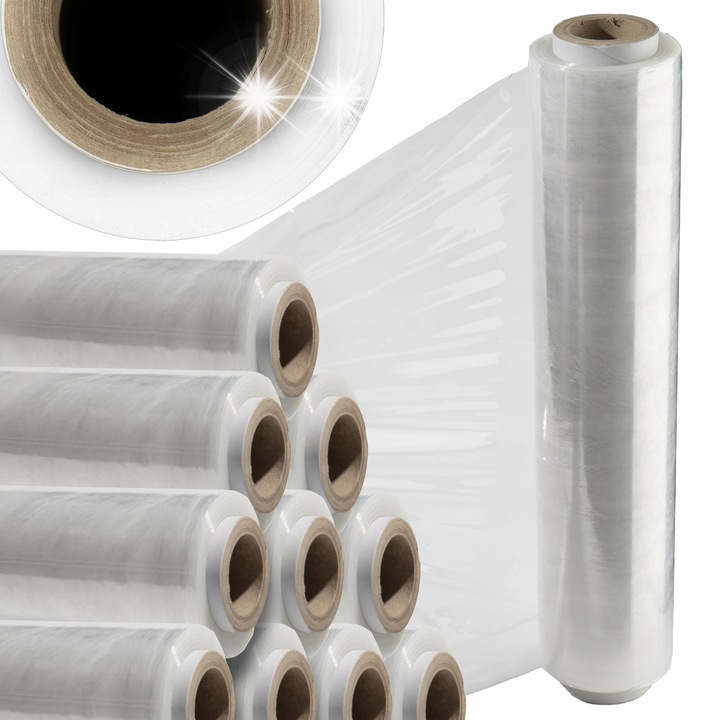 Begris stretchfólia készlet 10 darab 1,5 kg, átlátszó, 54x23μm