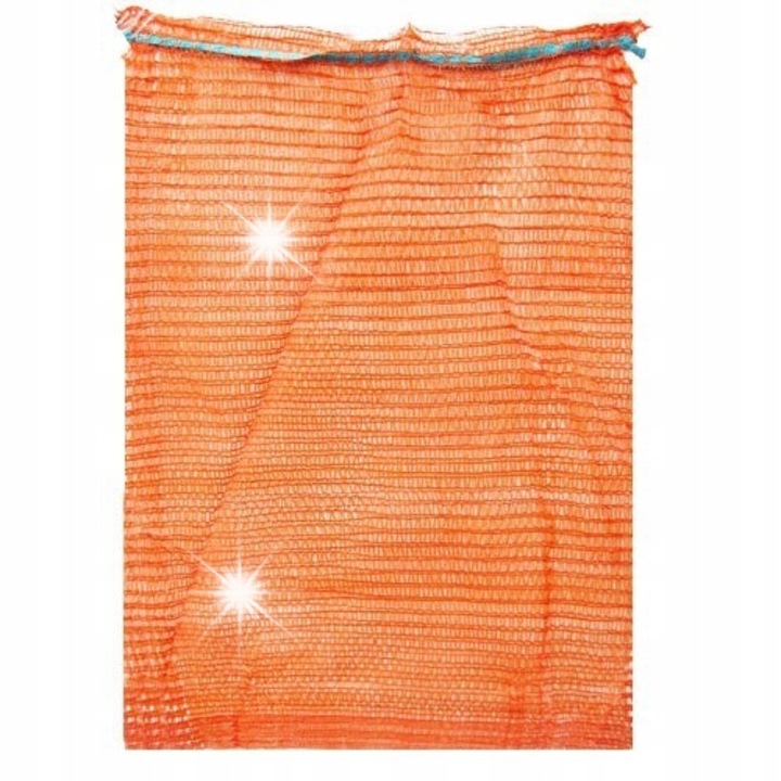 50 db narancssárga hálós zsák készlet 50kg 59x80cm