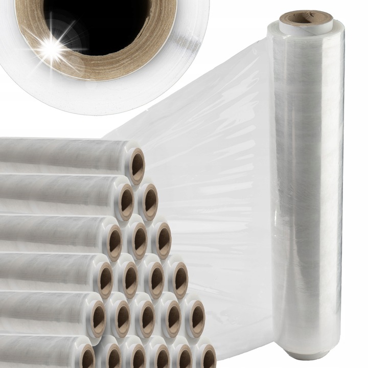 Begris stretchfólia készlet 20 darab, 1,5 kg, átlátszó, 54x23 mikron
