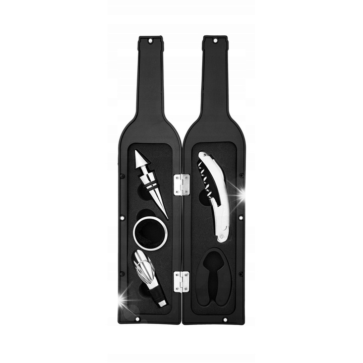 Комплект тирбушони и тапи Kinghoff, 5 части, 30x10x10см