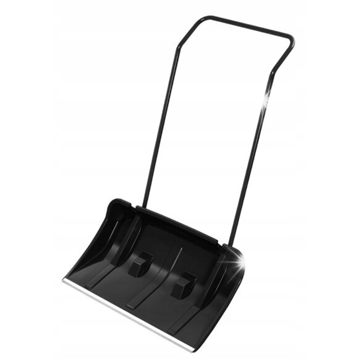 Lopata de zapada Begris, 80x136cm, metal, mana usoara, rezistenta la inghet, neagra