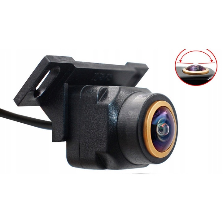 Kopier tolatókamera 720P 170° FishEye IP68 6m kábel