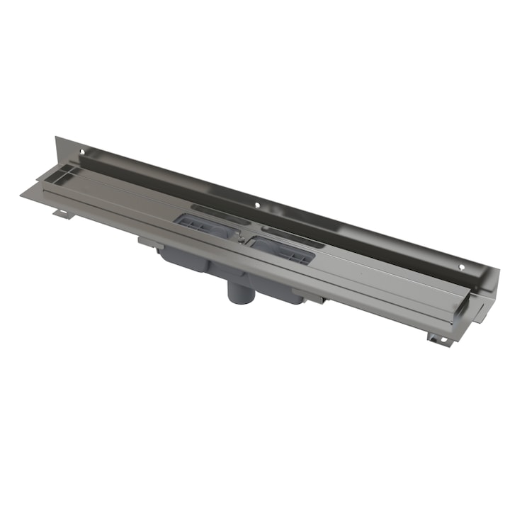 Sistem de scurgere, Alcadrain, vertical din otel inoxidabil, colnier izolator, 70-96mm, 40mm