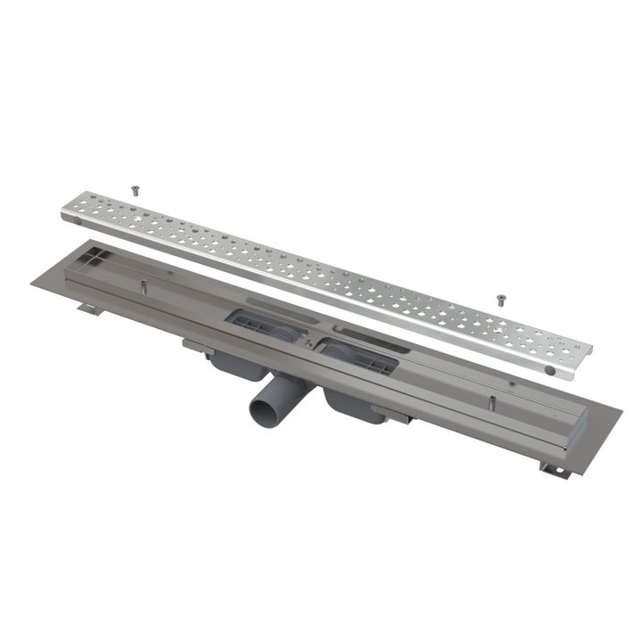 Sistem de scurgere, Alcadrain, scurgere antiviol, inox 2 mm, 300 kg, 70-96 mm