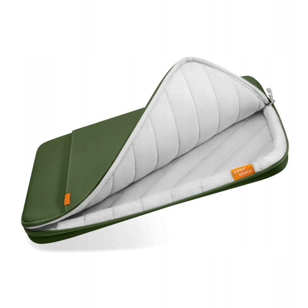 Etui laptop 13-14 inch, Tech-Protect, Army Green, 345x255x30mm, set 1x etui