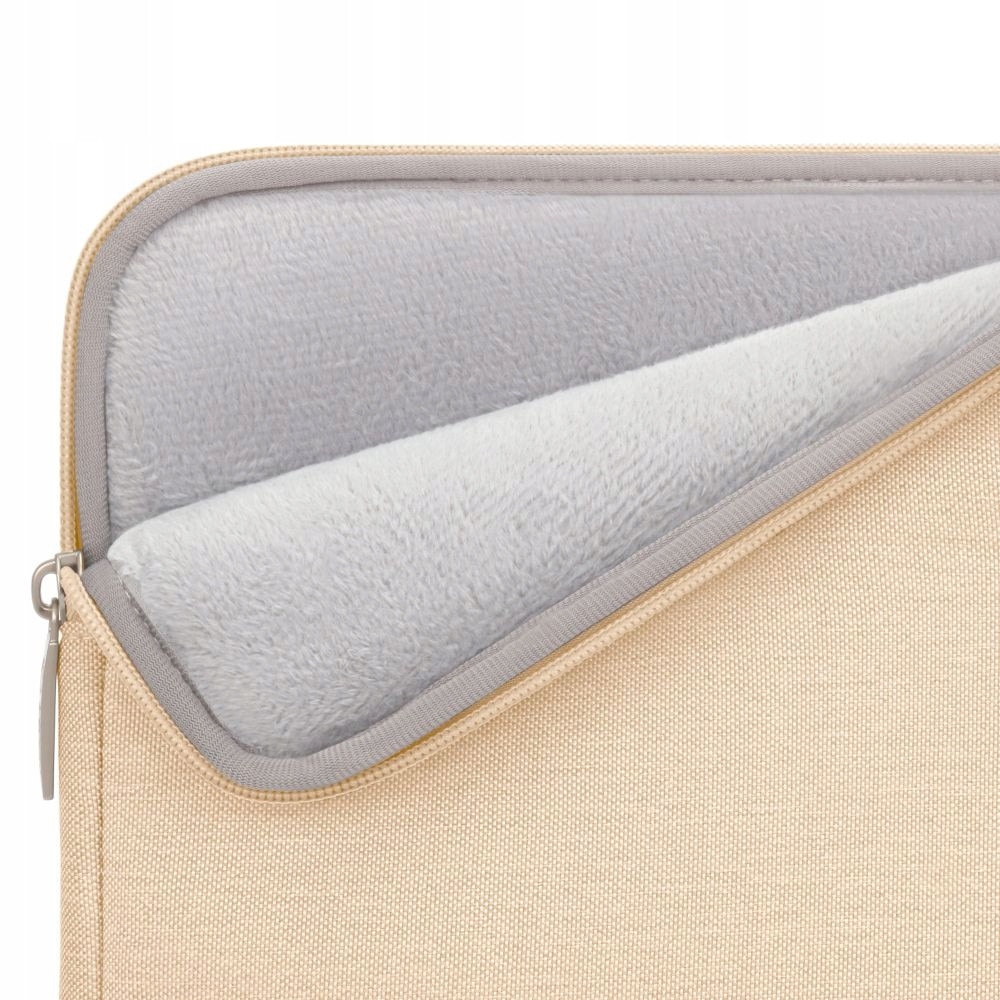 Husa laptop Tech-Protect Sleevy 13x14 inch, maro cafe latte, 36x26.5x2cm