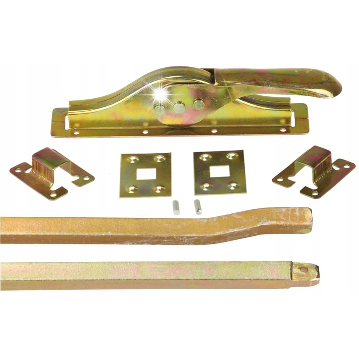 Гаражна врата Km Express, резе 230см, златиста