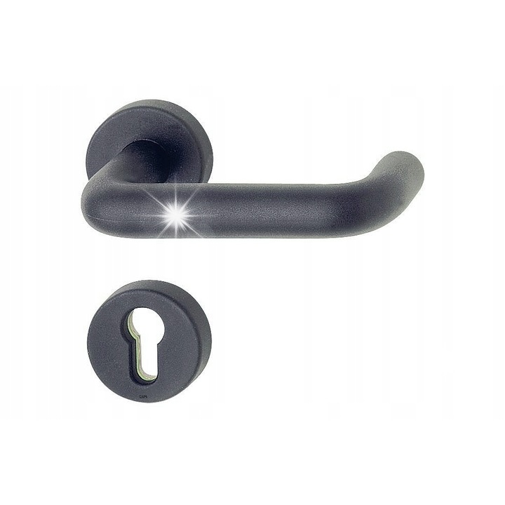 Set manere usa tehnice Km Express, universale, 9mm, 125mm, pentru usi stanga/dreapta, 40-65mm
