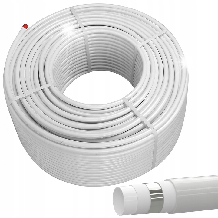 Rura PEX/Al/PE 16x2mm, 200m, pentru instalatii de apa calda si rece, Hydroland