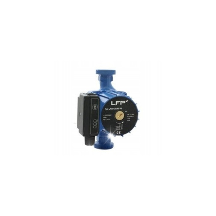 Циркулационна помпа LFP EPCO 25/40-70, 180мм, 3,3 м/ч, 7 м, 4-45 W, комплект с уплътнения