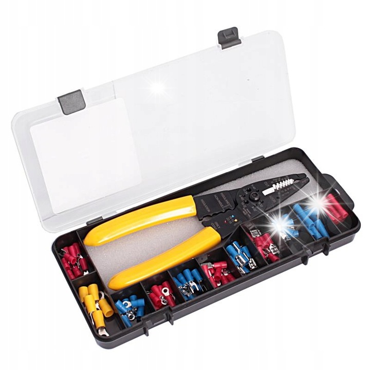 XL-Tools szigetelő fogó készlet, 86 darabos, króm-vanádium acél, 727g