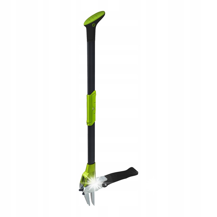 Indepartator de iarba Stalco, 3 dinti din otel inoxidabil, maner din aluminiu, 107 cm