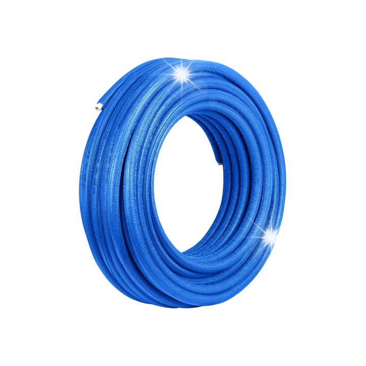 Rura PEX 25mm Diamond, 50mb, izolatie 9mm, albastra