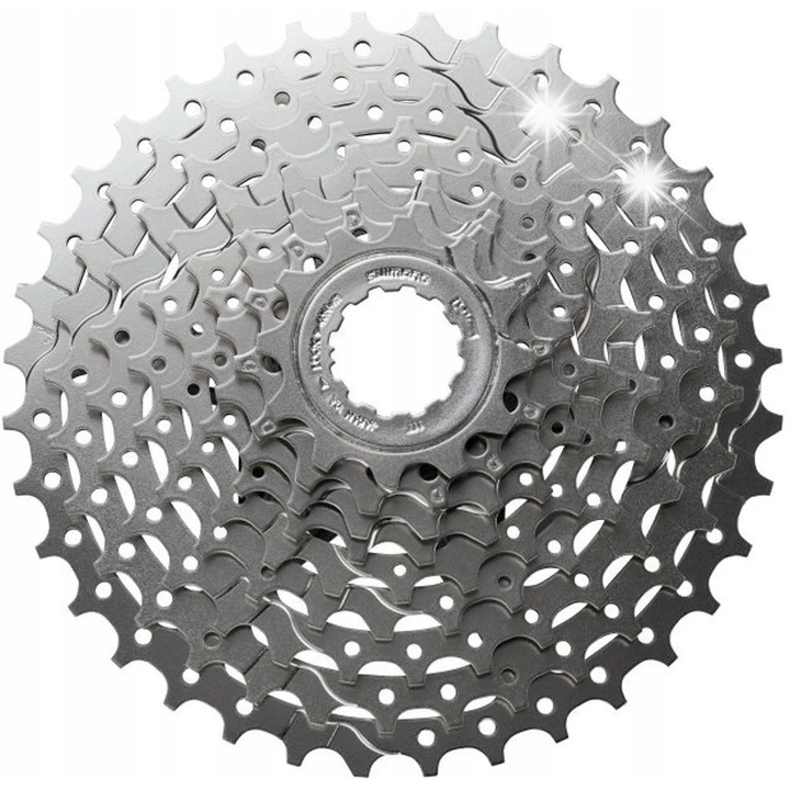 Kaseta Shimano CS-HG400 9 randuri 11-32T, pentru biciclete MTB, din otel, rezistenta